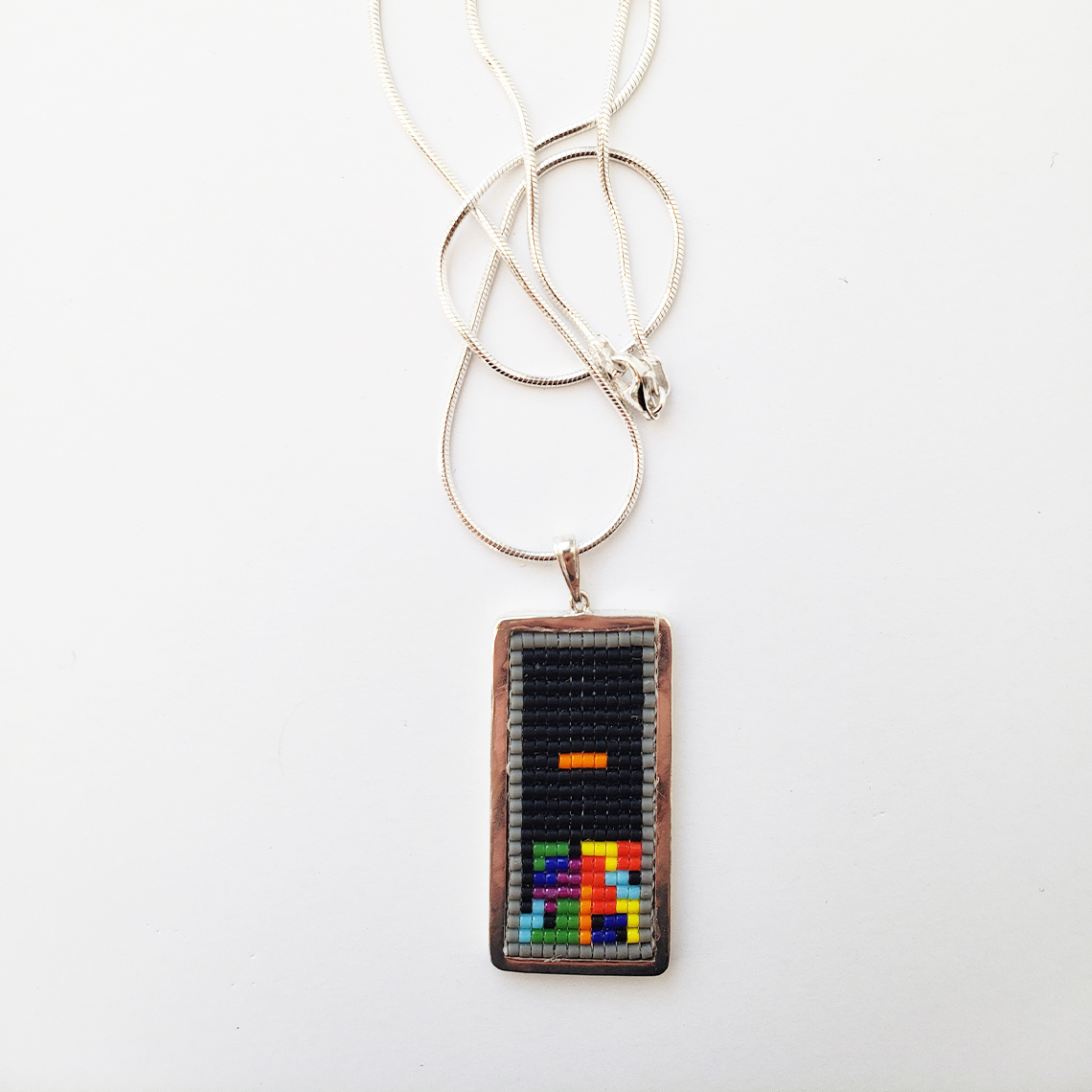 Tetris Pendant – MDW Jewelry